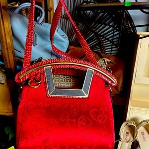 Bright red purse of love